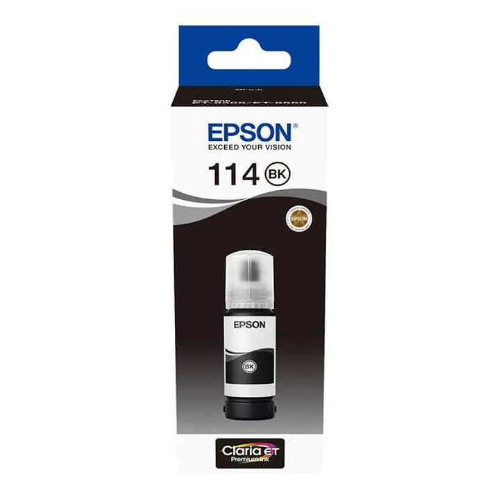 Epson 114 Negro Botella de Tinta Pigmentada Original - C13T07A140 1