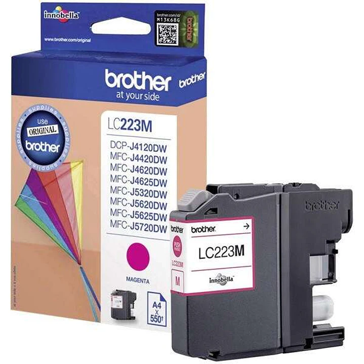 Brother LC223 Magenta Cartucho de Tinta Original - LC223MBP 1