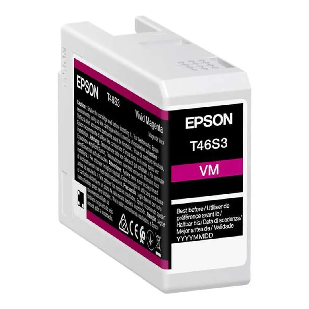 Epson T46S3 Magenta Vivido Cartucho de Tinta Original - C13T46S300 1