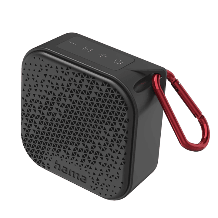 Hama Altavoz Portatil con Asa - Potencia 3.5W - Bluetooth - Autonomia hasta 14h - Jack 3.5mm - USB-C - Bateria 1050mAh - Rango 10m - 8.4x8.4x3.8cm - C 1