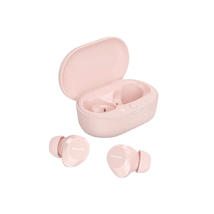 Philips Auriculares Intraurales Inalambricos - Bluetooth 5.3 - Autonomia hasta 18h - TWS - IPX4 - Microfono Integrado - Conector USB-C - Alcance 10m -