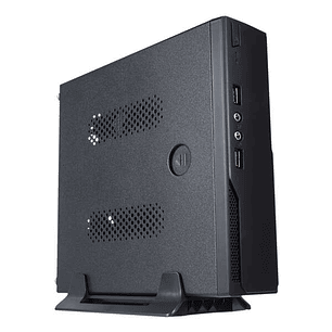 Unykach UK1003 Caja Mini-Torre Mini-ITX - Fuente de Alimentacion 120W Incluida - Tamaño Disco Soportado 2.5