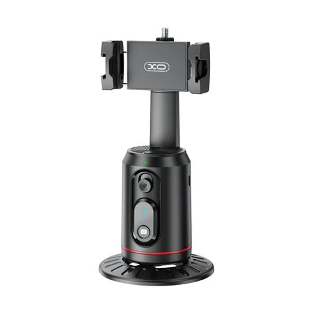 XO SS16 Soporte Sobremesa para Smartphone - Seguimiento y Reconocimiento Facial - Motorizado 360º - Control por Gestos - Bluetooth - Color Negro 1