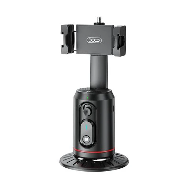 XO SS16 Soporte Sobremesa para Smartphone - Seguimiento y Reconocimiento Facial - Motorizado 360º - Control por Gestos - Bluetooth - Color Negro 1