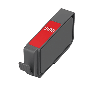 Canon PFI5100 Rojo Cartucho de Tinta Pigmentada Generico - Reemplaza PFI5100R/6958C001