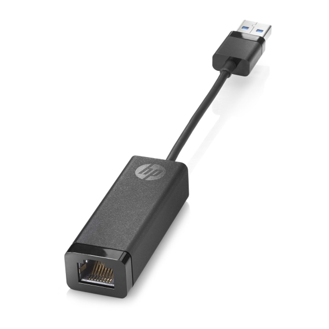 HP Adaptador USB 3.0 a Gigabit RJ45 G2 - USB?A a Ethernet 10/100/1000 - Conectividad de Red Estable - Plug & Play - Diseño Compacto y Portatil - Color 1