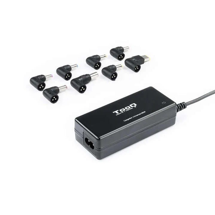 Tooq Cargador Universal Automatico para Portatil 65W - USB - 8 Adaptadores - Voltaje 18.5-20V 1