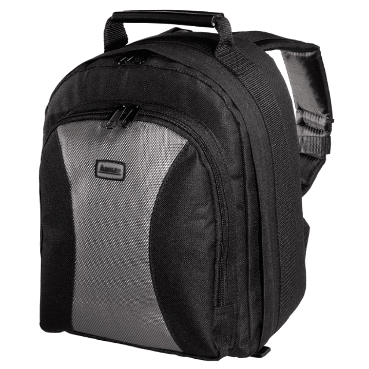 Hama Track Pack II 140 Mochila para Camara - Compartimentos Separados para Objetivos - Asa de Mano - 8x19x23cm - Color Negro 1