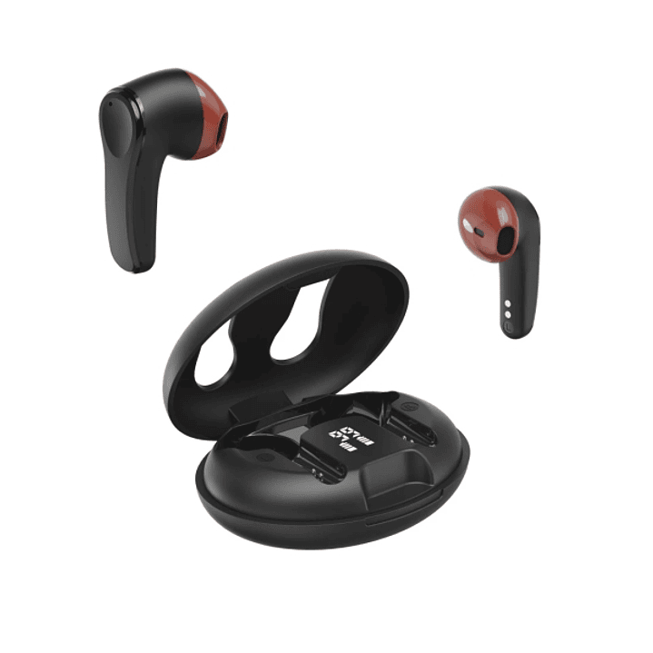 Hama Spirit Unchained Auriculares con Microfono Omnidireccional - Bluetooth - Rango 10m - Pantalla LED - Asistente de Voz - Color Negro 1