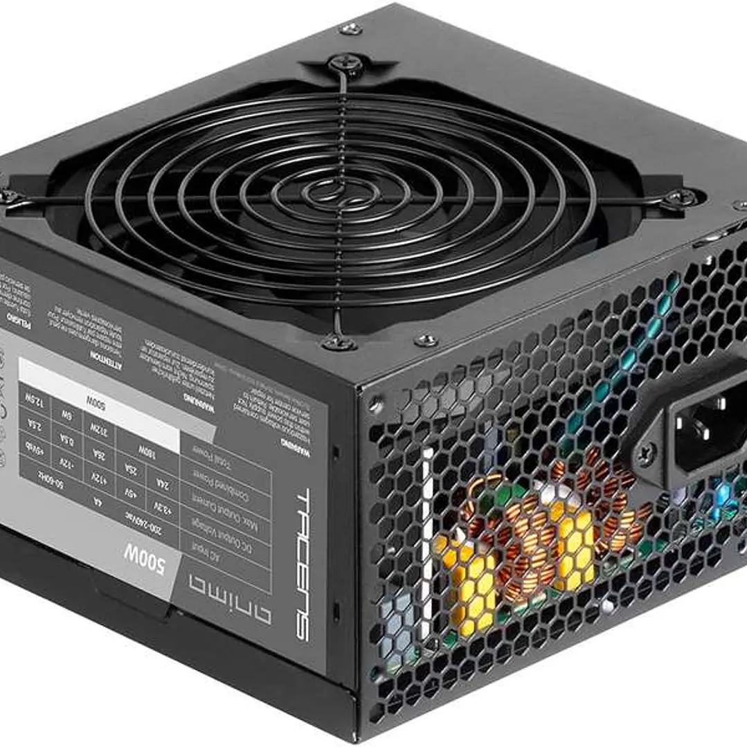 Tacens Anima APIII500 Fuente de Alimentacion 500W ATX - Eficiencia Bronze del 85% - Ventilador 120mm 1