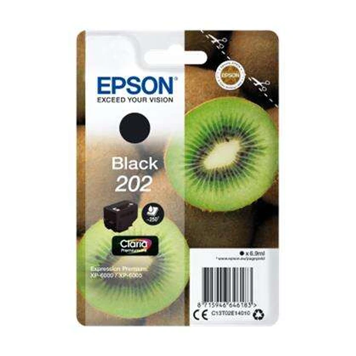 Epson 202 Negro Cartucho de Tinta Original - C13T02E14010 1