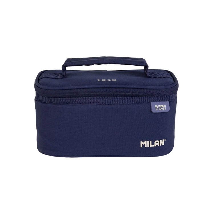 Milan Coleccion 430 Bolsa Isotermica Porta Alimentos 1,5L - Incluye 1 Recipiente para Alimentos - Interior Aislante Termico - Apertura Total - Color A 1