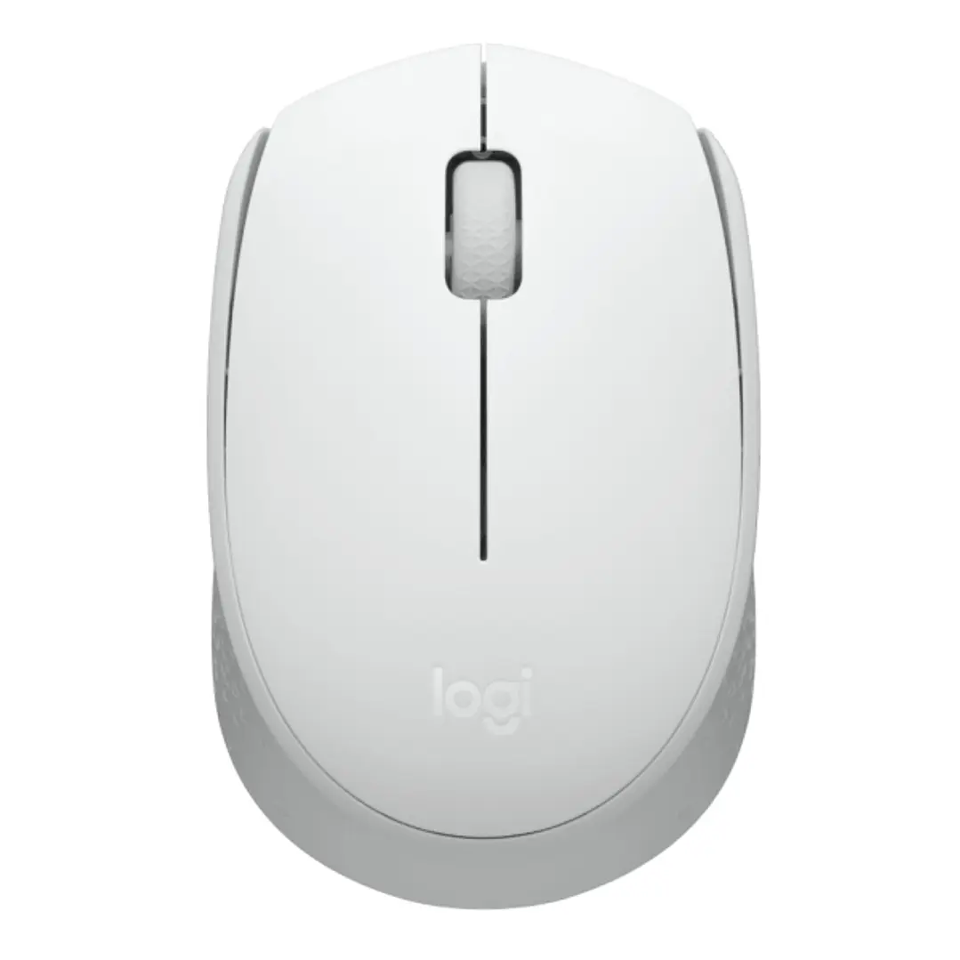 Logitech M171 Raton Inalambrico 1000dpi - 3 Botones - Uso Ambidiestro - Color Blanco 1
