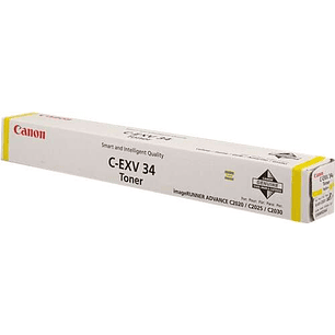 Canon CEXV34 Amarillo Cartucho de Toner Original - 3785B002