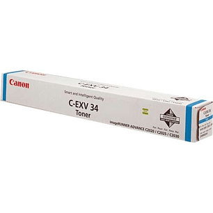 Canon CEXV34 Cyan Cartucho de Toner Original - 3783B002