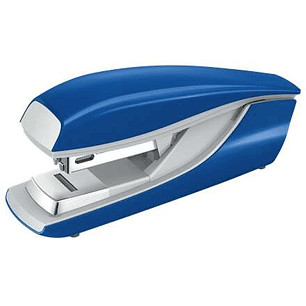 Petrus 236 Grapadora Metalica - Hasta 30 Hojas - Grapado Plano puede ser Clavado - Color Azul