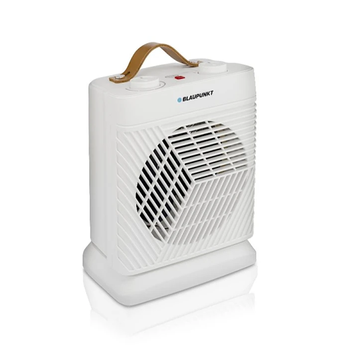 Blaupunkt Calefactor Portatil - Potencia 2000W - Temperatura Regulable - Antideslizante - Funcion Ventilador - Termostato - Oscilante - Color Blanco 1