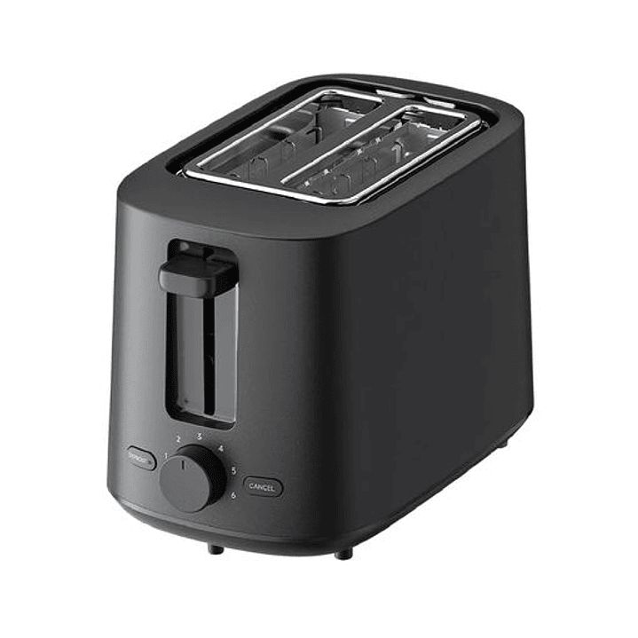 Xiaomi Toaster Tostadora 930W - Ranura Ancha 35 mm - 6 Niveles de Tostado - Funcion Descongelar y Recalentar - Rejilla Plegable Tipo Mini Horno - Band 1