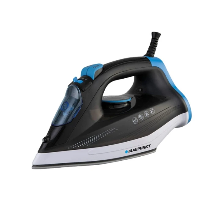 Blaupunkt Plancha de Ropa - Potencia 2600W - Deposito de 320ml - Termostato Regulable - Suela Ceramica - Color Negro 1