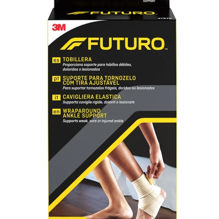 Futuro Tobillera - Talla M (20.3 - 22.9cm) - Transpirable - Color Beige 1