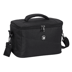 Safta Mickey Bolsa Isotermica Porta Alimentos 9.2L - Cremallera - Asa Acolchada - Bandolera Ajustable - Repelente al Agua - Asa Superior - 290x180x190