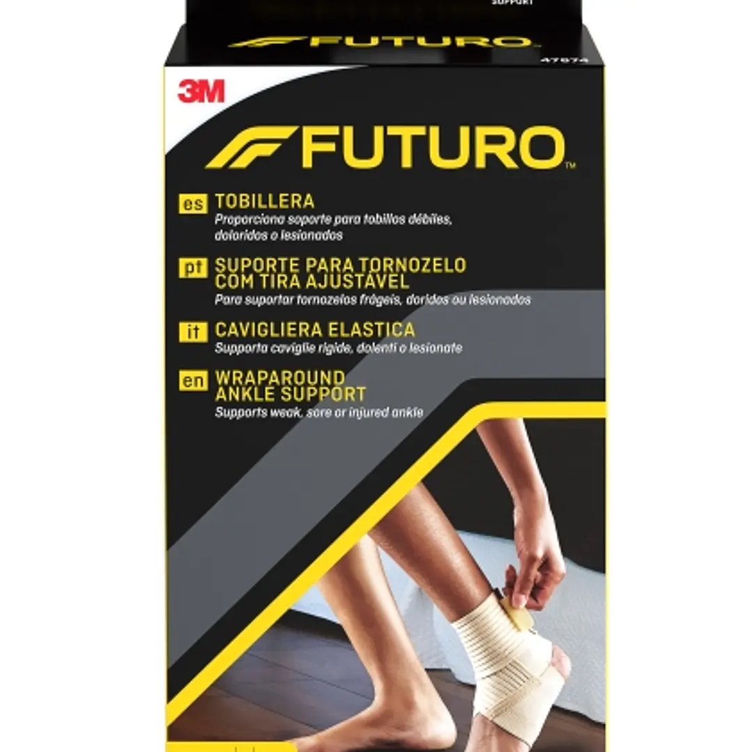 Futuro Tobillera - Talla S (17.8 - 20.3cm) - Transpirable - Color Beige 1