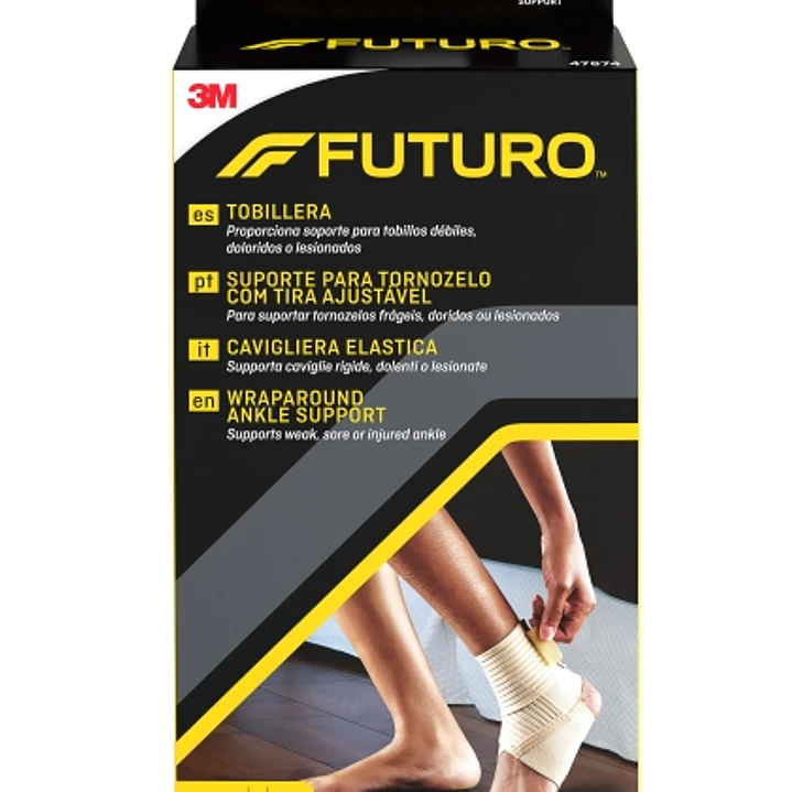 Futuro Tobillera - Talla S (17.8 - 20.3cm) - Transpirable - Color Beige 1