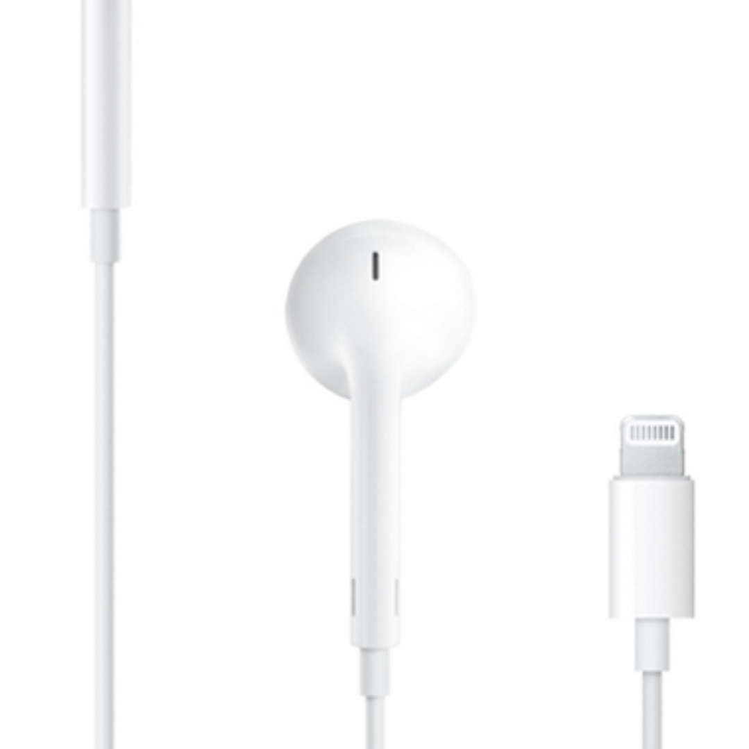Apple EarPods Auriculares Binaurales Lightning - Microfono Integrado - Control de Volumen - Color Blanco 1