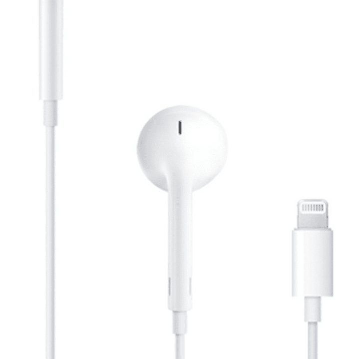 Apple EarPods Auriculares Binaurales Lightning - Microfono Integrado - Control de Volumen - Color Blanco 1