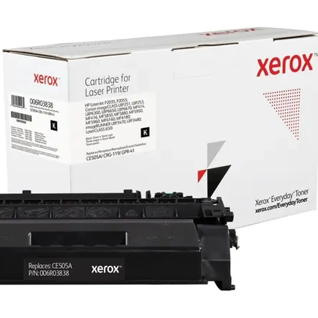 Xerox Everyday HP CE505A Negro Cartucho de Toner Generico - Reemplaza 05A 1