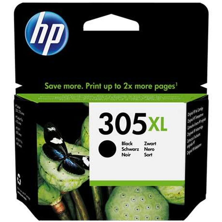 HP 305XL Negro Cartucho de Tinta Original - 3YM62AE 1