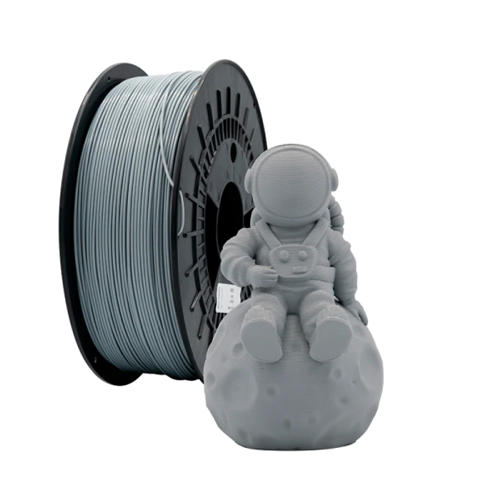 Filamento 3D PLA TOUGH - Diametro 1.75mm - Bobina 1kg - Color Gris 1