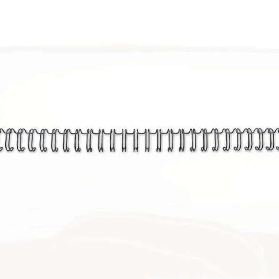GBC Wirebind Pack de 100 Alambres de Encuadernacion 9.5mm para Paso 3:1 Redondo o Cuadrado - Formato A4 - Para 34 Orificios - Encuaderna hasta 70 Hoja 1
