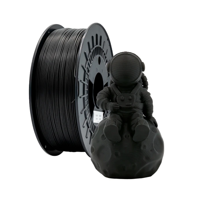 Filamento 3D PLA TOUGH - Diametro 1.75mm - Bobina 1kg - Color Negro 1