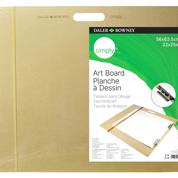 Daler Rowney Simply Plancha de Madera para Dibujar -56x63.5cm - Color Madera Claro 1