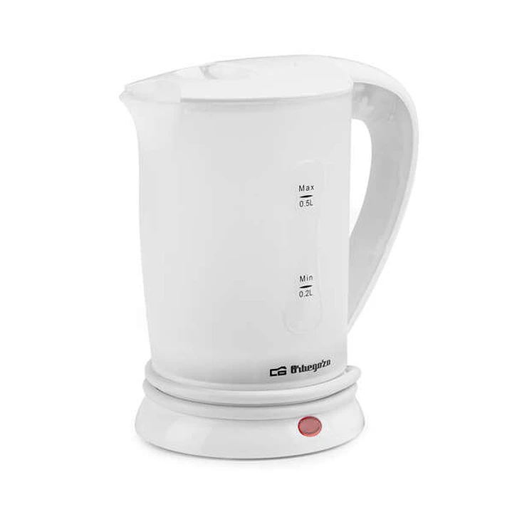Orbegozo KT 4500 Hervidor de Agua Compacto - Ideal para Viajes - Potente y Seguro - Diseño Moderno y Elegante - Facil de Usar - con Apagado Automatico 1