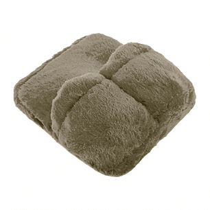 Innovagoods Masajeador de Pies Inalambrico - Antideslizante - Funda Extraible para Limpieza - Ergonomico - 30x7x30cm - Color Marron