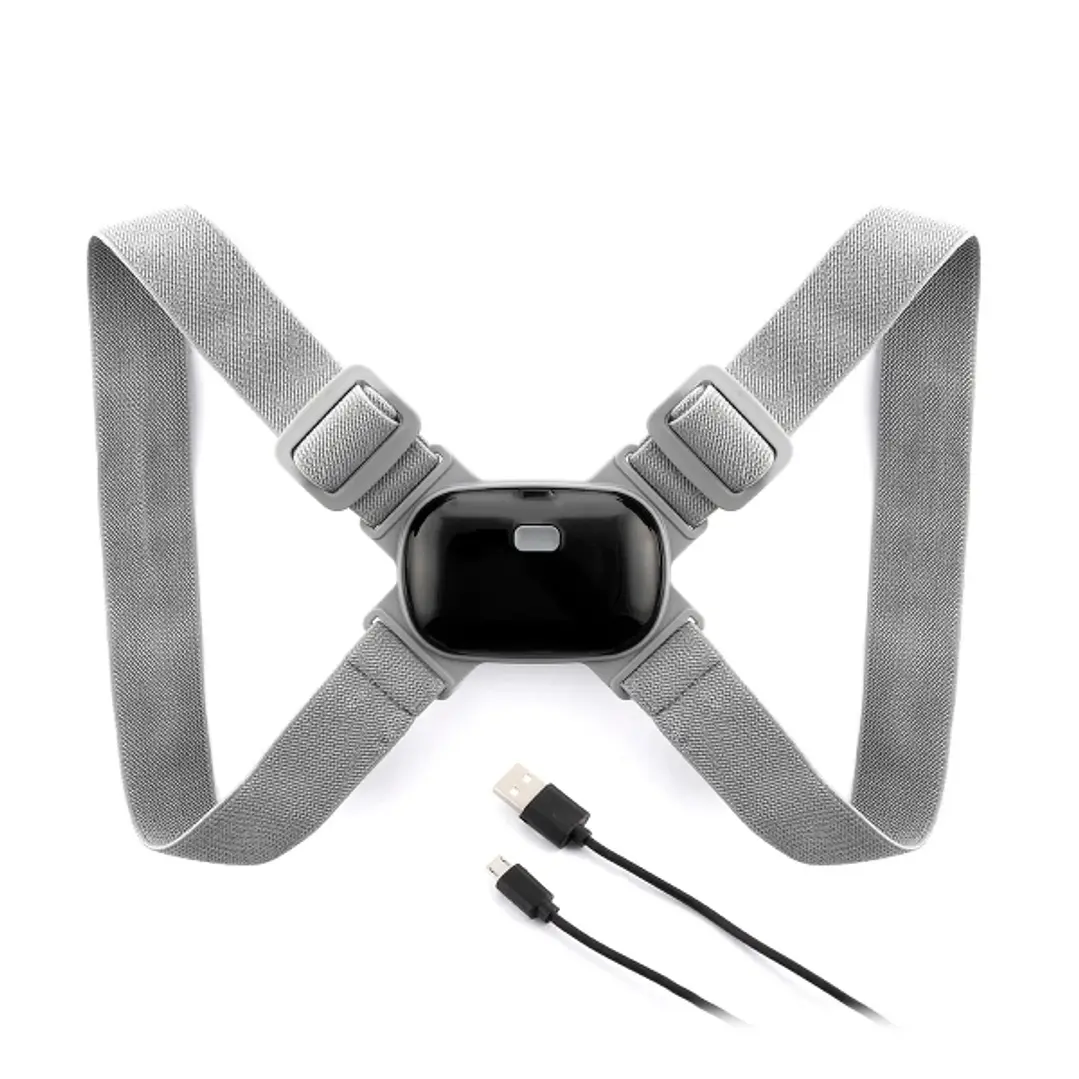 Innovagoods Viback Entrenador de Postura Inteligente - Bateria 400mAh - Aviso por Vibracion - Pantalla LCD - Recargable - Unisex - Talla Unica - Color 1