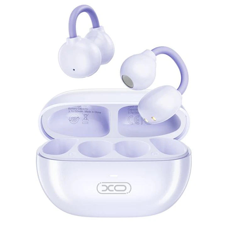 XO G40 Pearl Clip Auriculares TWS - Bluetooth 5.3 - Color Violeta 1