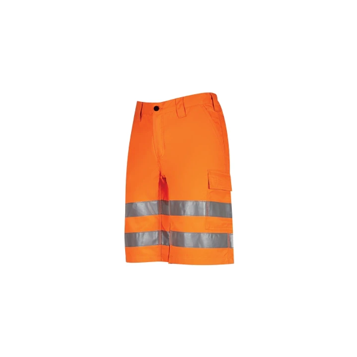 Upower Altair Bermuda de Trabajo - Talla M - Resistente Algodon y Poliester, Multiples Bolsillos, Cierre Antirayaduras, Refuerzos Lumbares, Cinta Refl 1