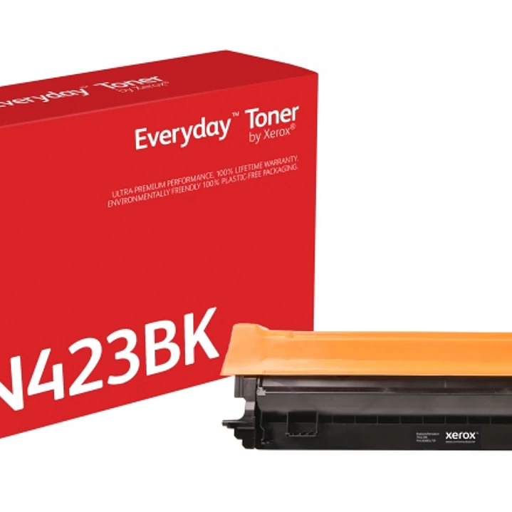 Xerox Everyday Brother TN421/TN423/TN426 Negro Cartucho de Toner Generico - Reemplaza TN421BK/TN423BK/TN426BK 1