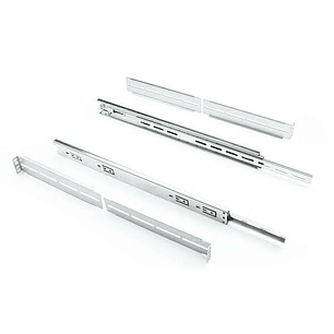 Nanocable Guias Laterales Telescopicas para Caja Rack de 19