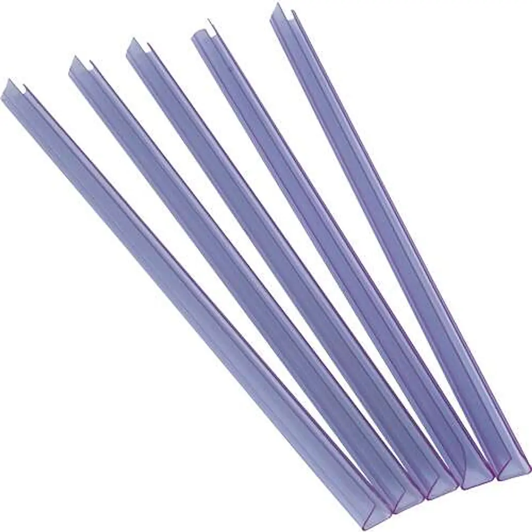 Fellowes Pack de 50 Lomeras A4 9-12mm - Hasta Aprox 120 Hojas - Transparente 1