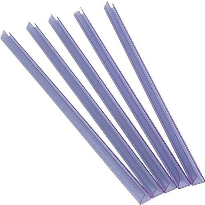 Fellowes Pack de 50 Lomeras A4 9-12mm - Hasta Aprox 120 Hojas - Transparente 1