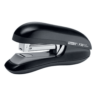 Rapid F30 Grapadora de Sobremesa - Hasta 30 Hojas - Para Grapas 24/6 y 26/6 - Grapado Plano - Color Negro