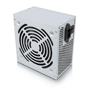 Ewent Fuente de Alimentacion 500W - Ventilador 12cm - ATX V2.31 - Protecciones Electricas - 3x Molex - 3x SATA - 1x FDD - Color Gris Metalizado