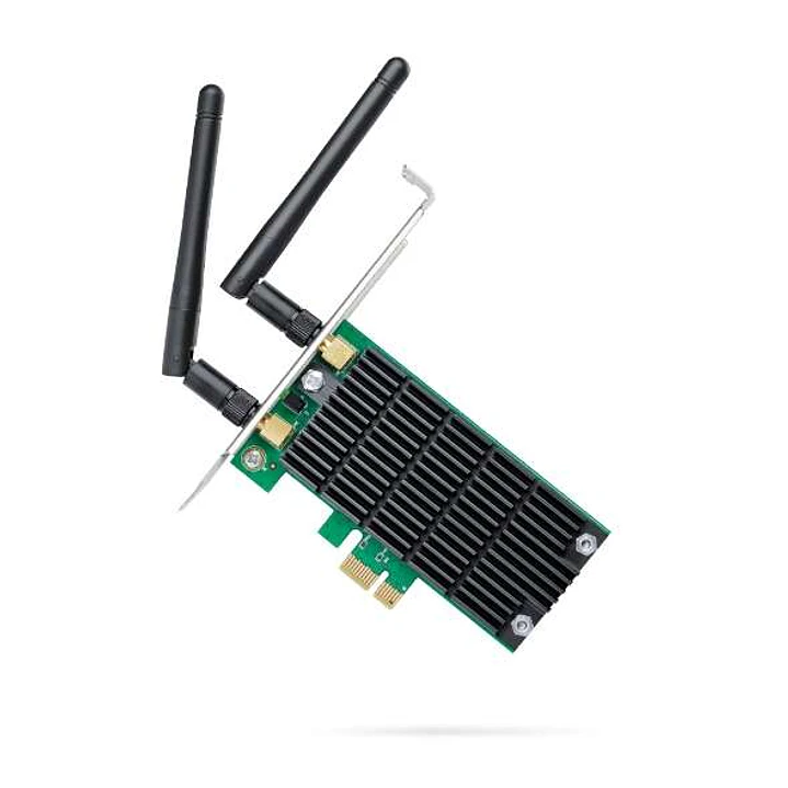 TP-LINK Archer T4E Adaptador PCI Express WiFi Banda Dual AC1200 - Beamforming - 2 Antenas Externas 1