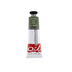 Daler Rowney Graduate Pintura al Oleo - Tubo de Aluminio - 38ml - Color Verde Vejiga