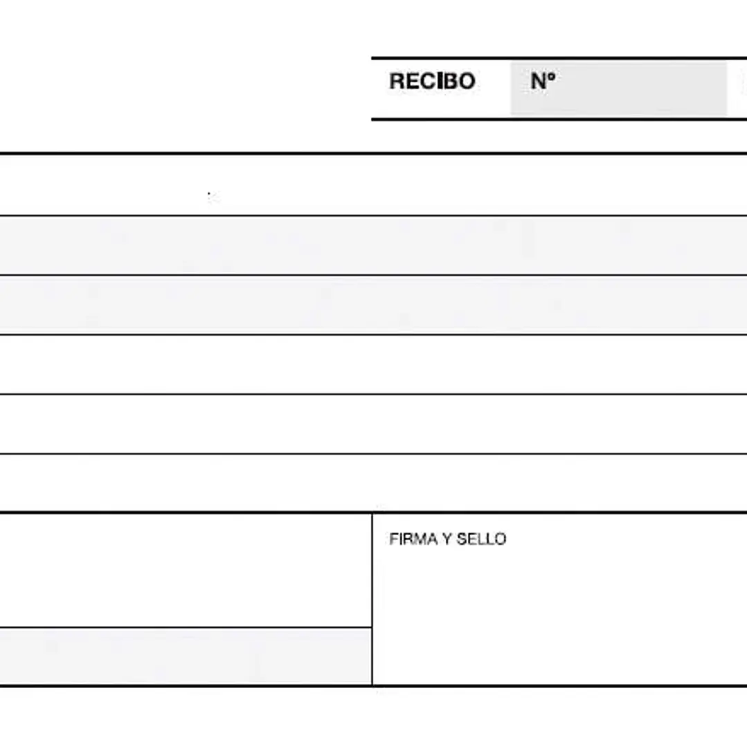 Apli Talonario Recibo 1/3 Apaisado Duplicado A-60 - Formato Apaisado - 3 Copias - Papel Autocopiativo - Blanco 1