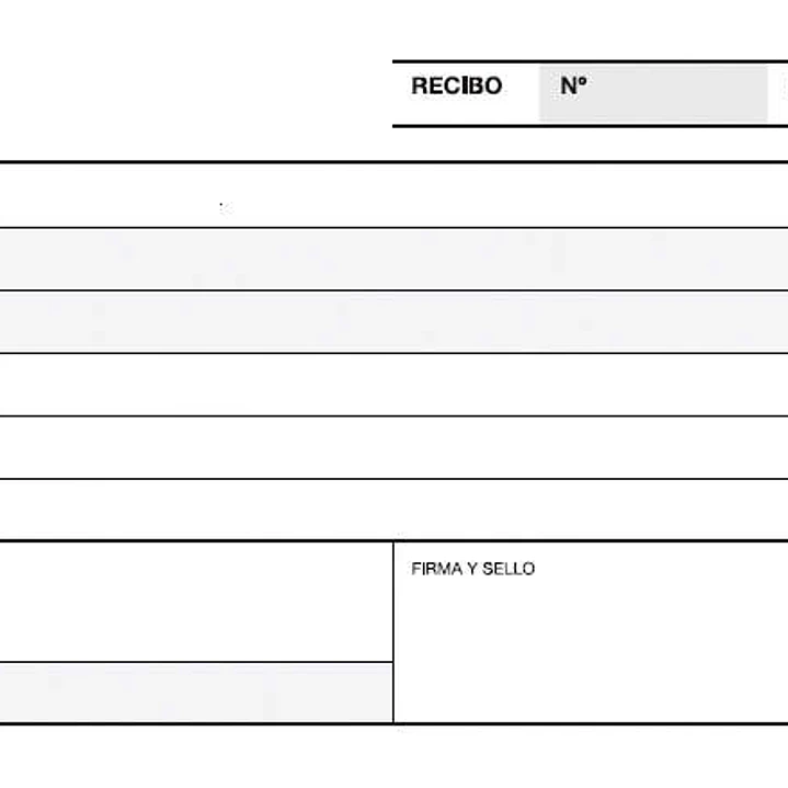 Apli Talonario Recibo 1/3 Apaisado Duplicado A-60 - Formato Apaisado - 3 Copias - Papel Autocopiativo - Blanco 1